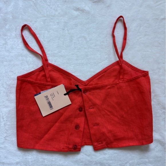 NWT Paloma Wool Cairo Linen Top - Picture 2 of 3